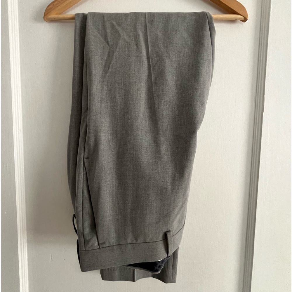 J.M. Haggar Grey Pants Slim Fit 36x32